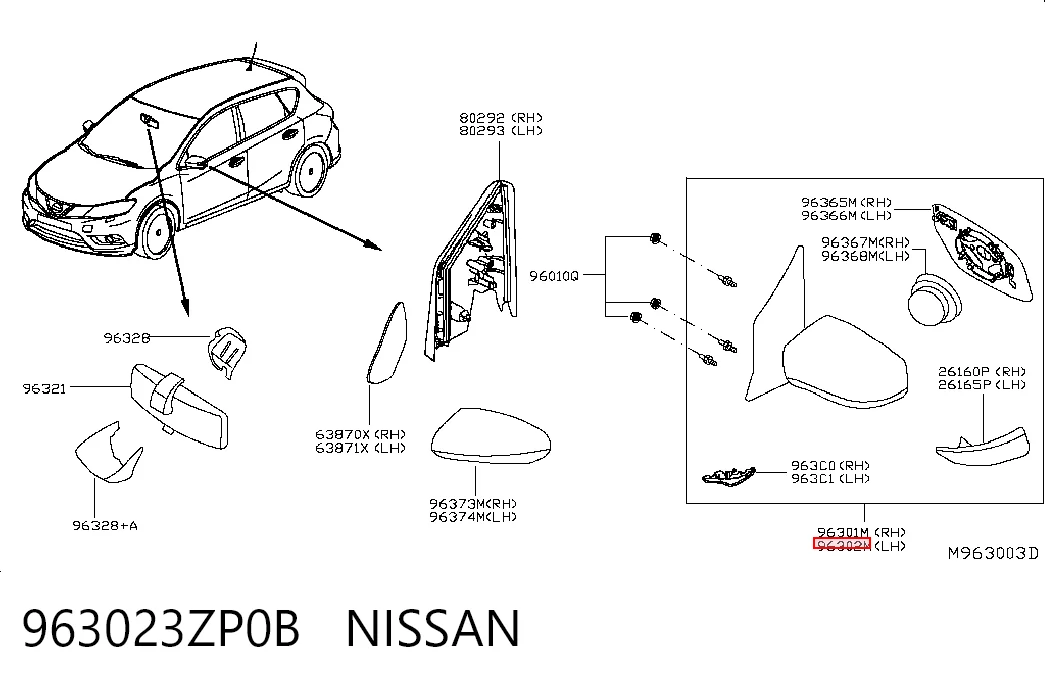 963023ZP0B Nissan/Infiniti