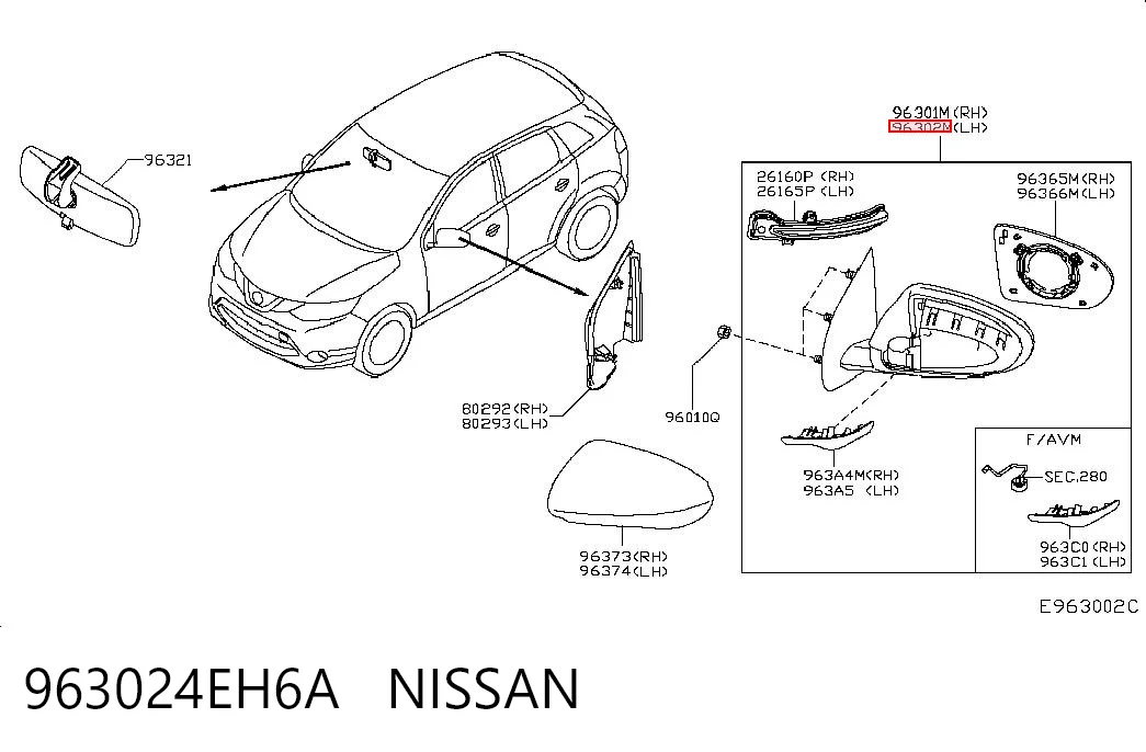 963024EH6A Nissan/Infiniti