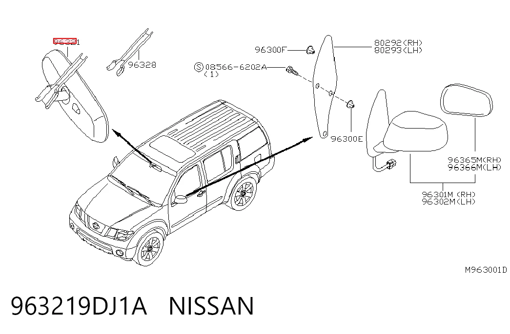 Comprar Espejo interior Nissan Tiida  C11X