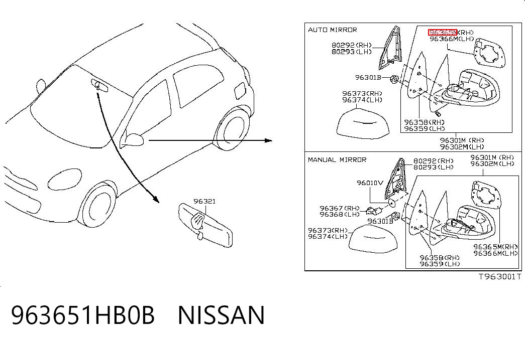 963651HB0B Nissan/Infiniti