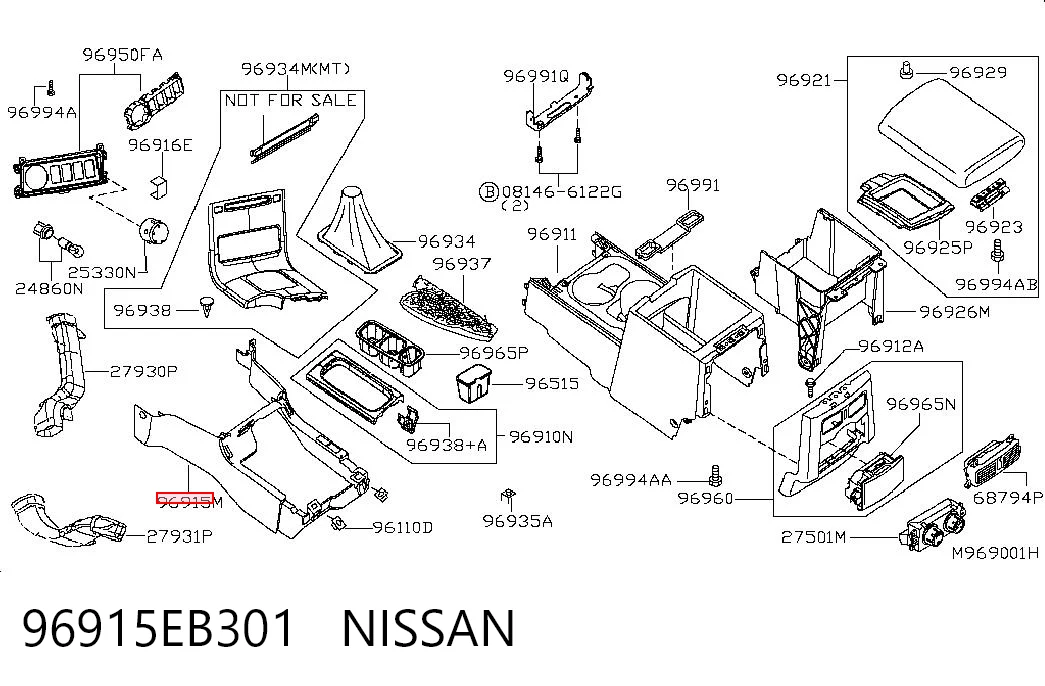 96915EB301 Nissan/Infiniti