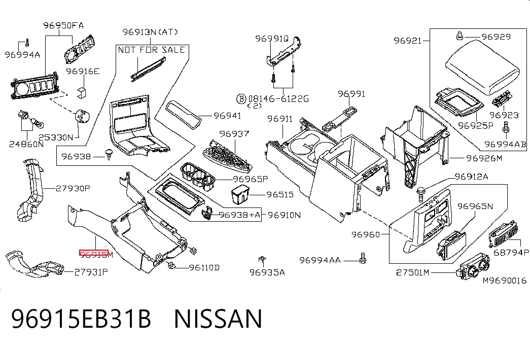 96915EB31B Nissan/Infiniti