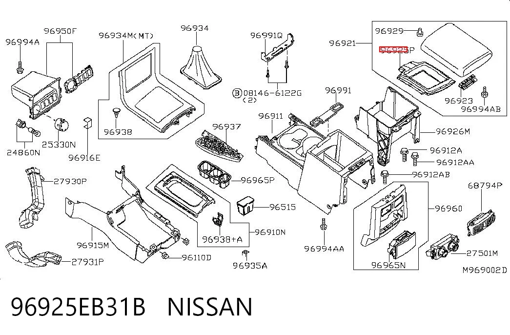 96925EB31B Nissan/Infiniti