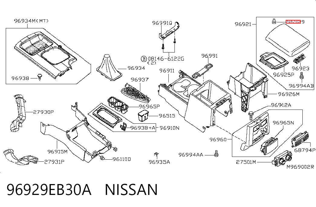 96929EB30A Nissan/Infiniti