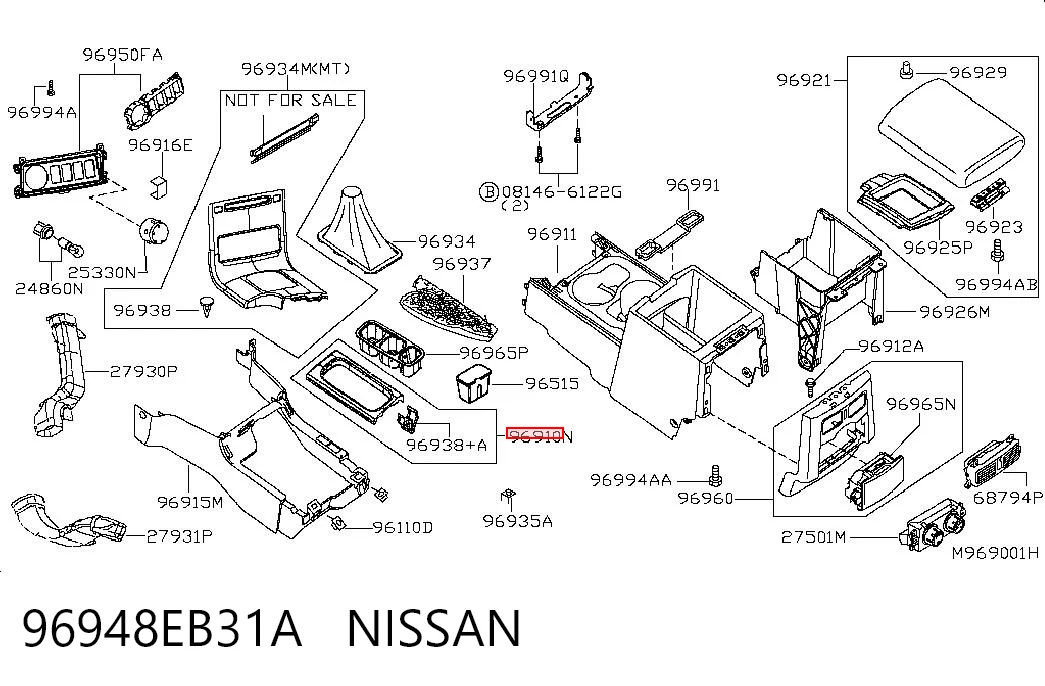 96948EB31A Nissan/Infiniti
