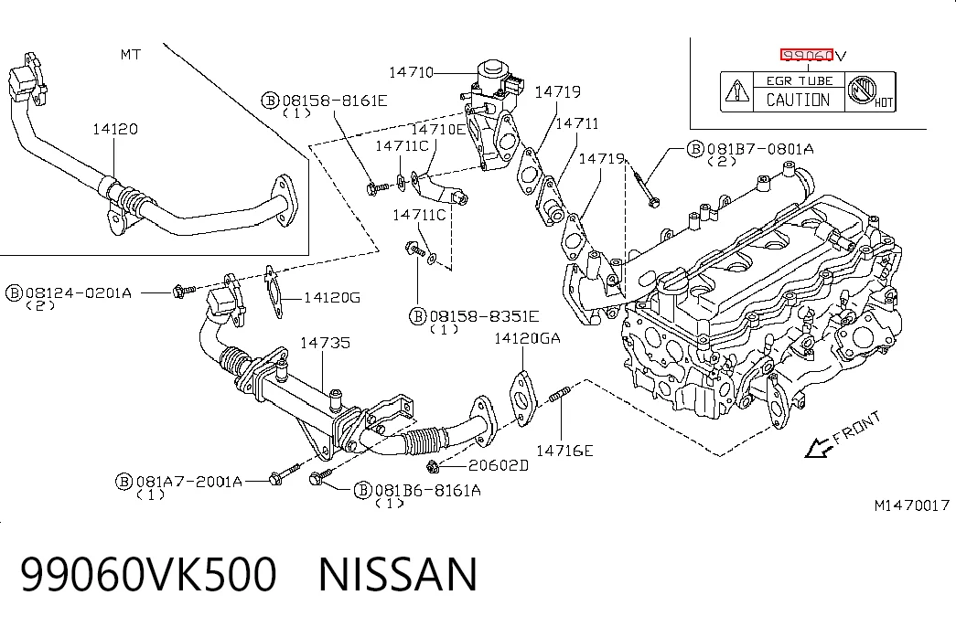 99060VK500 Nissan/Infiniti