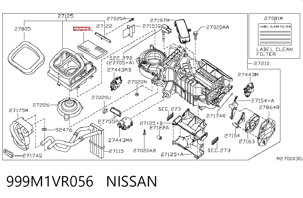 999M1VR056 Nissan/Infiniti