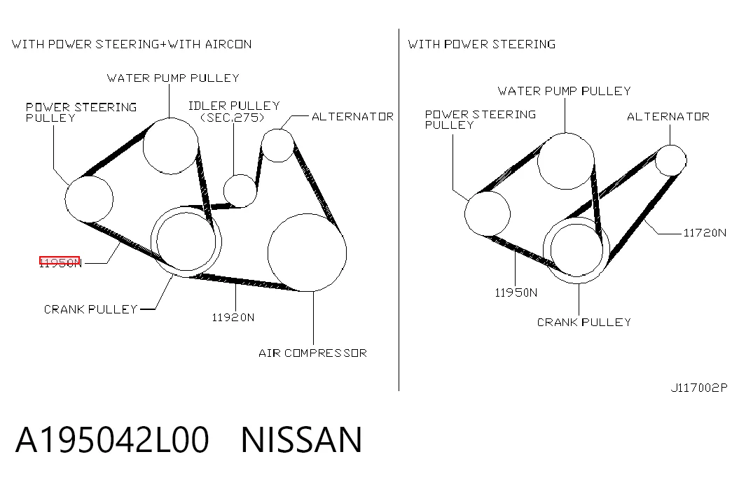 A195042L00 Nissan/Infiniti