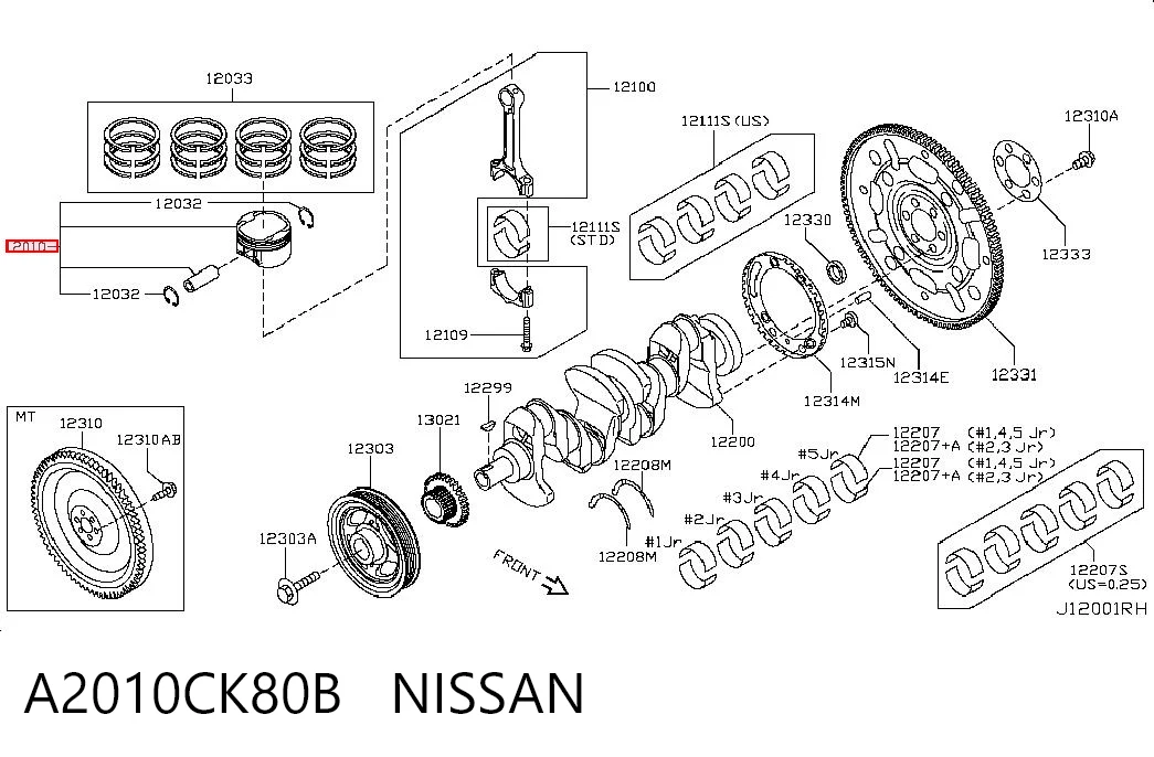 A2010CK80B Nissan/Infiniti
