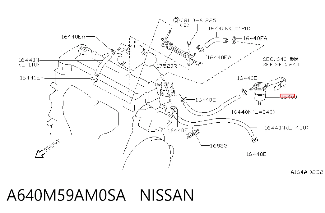 A640M59AM0SA Nissan/Infiniti