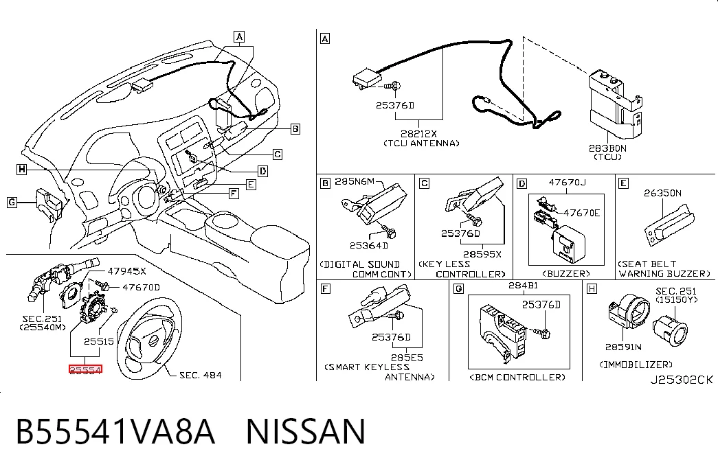 Anillo AIRBAG 30959202 AND