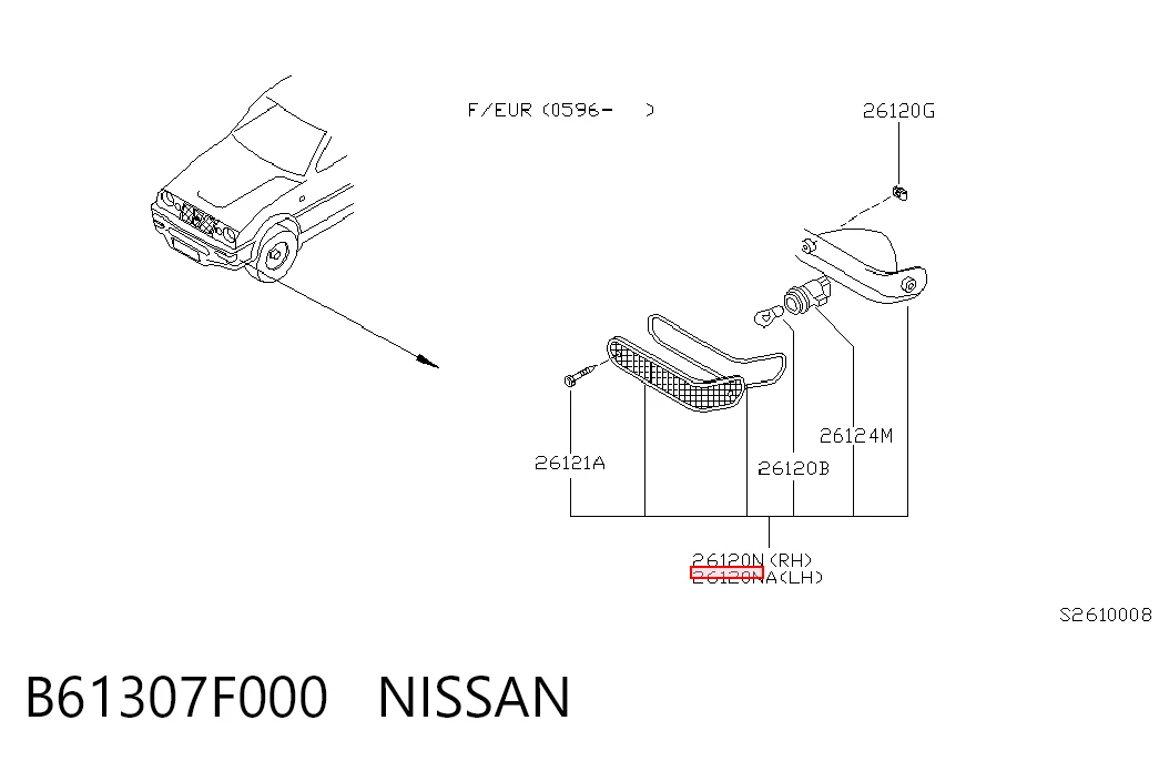 B61307F000 Nissan/Infiniti