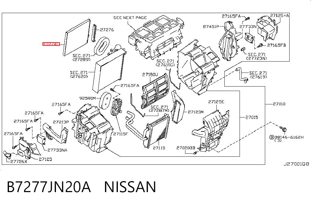 B7277JN20A Nissan/Infiniti