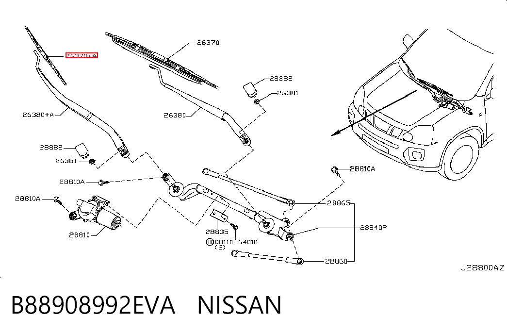 B88908992EVA Nissan/Infiniti
