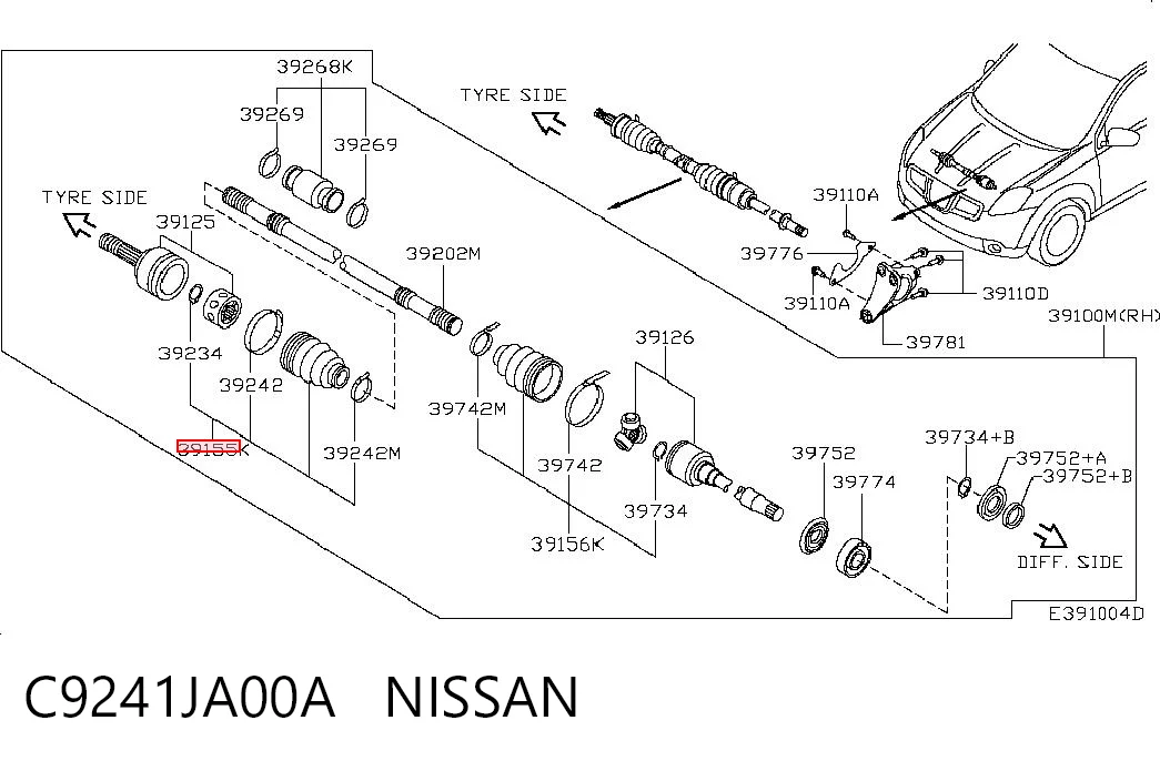 C9241JA00A Nissan/Infiniti