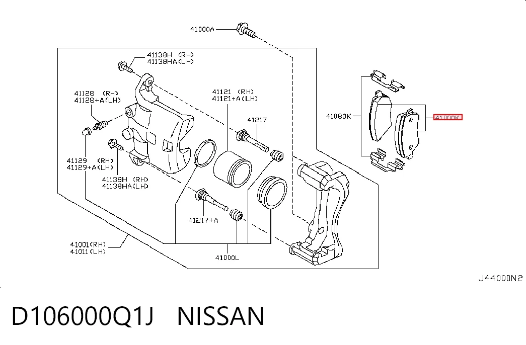 Pastillas freno delanteras Nissan/Infiniti 8550502470 precio, desde 23,22 EUR