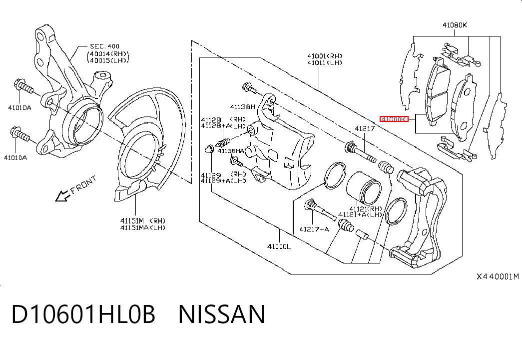D10601HL0B Nissan/Infiniti