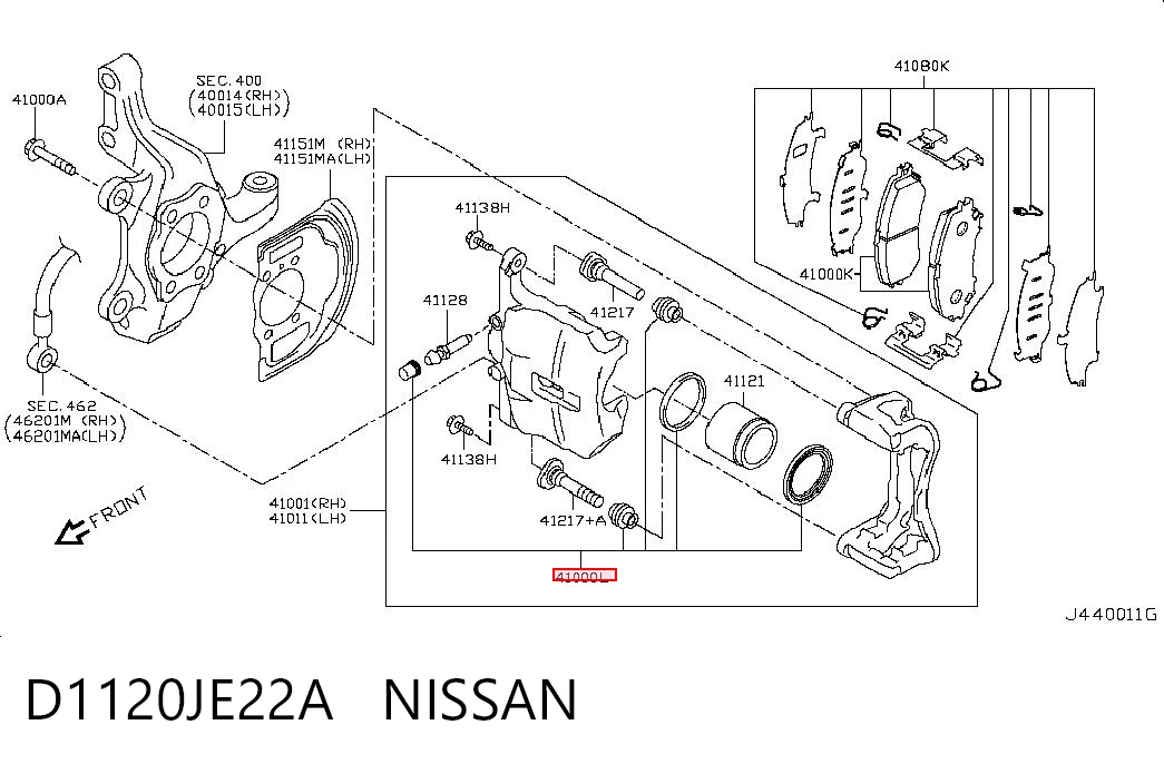 D1120JE22A Nissan/Infiniti