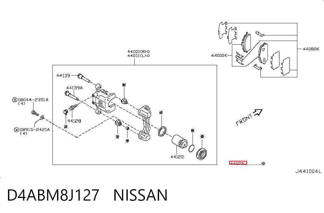 D4ABM8J127 Nissan/Infiniti