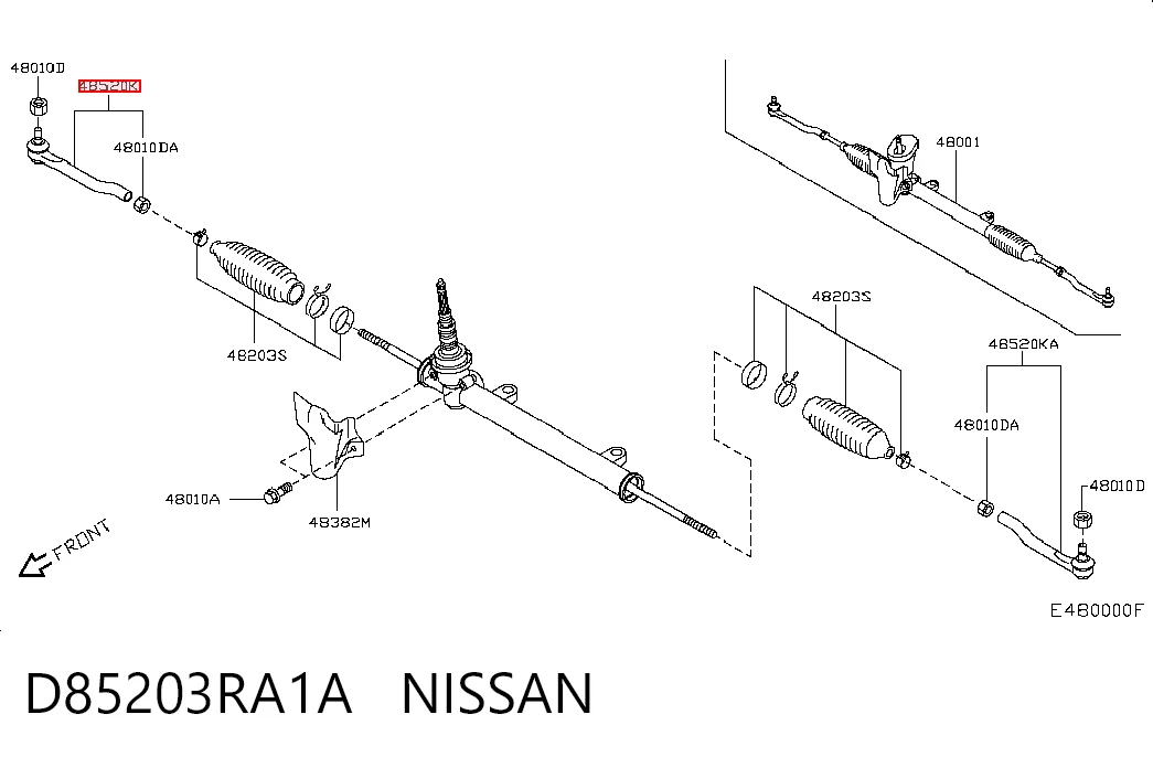 D85203RA1A Nissan/Infiniti