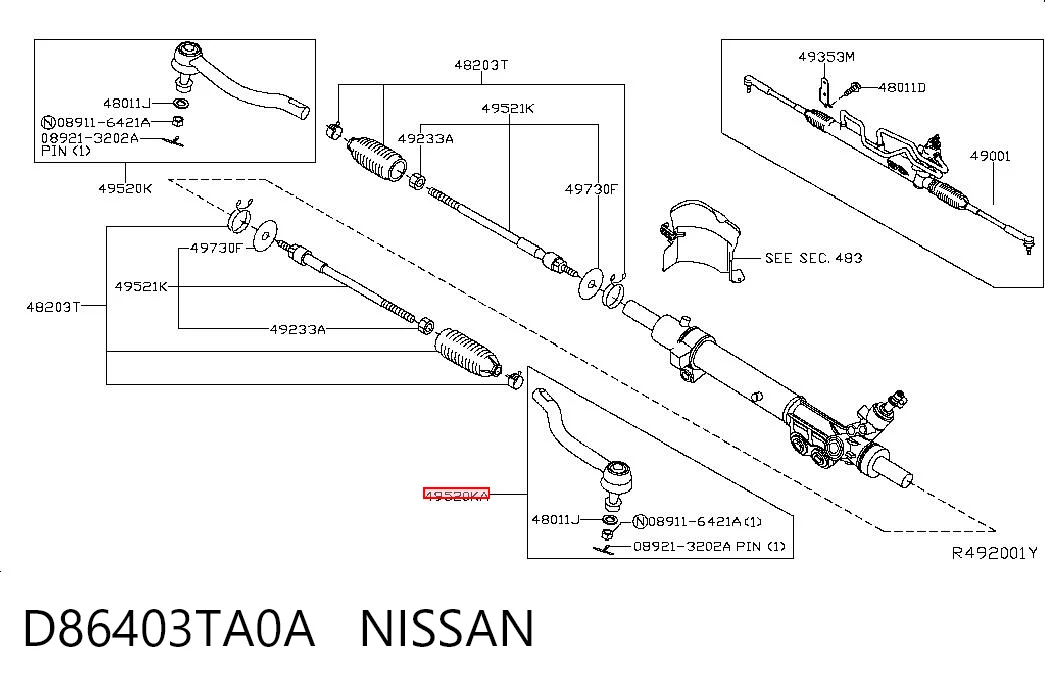 D86403TA0A Nissan/Infiniti