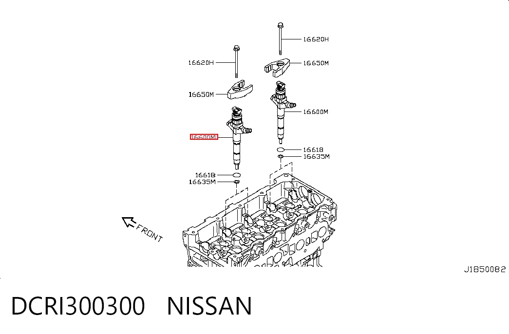 Inyector-bomba Nissan Murano 