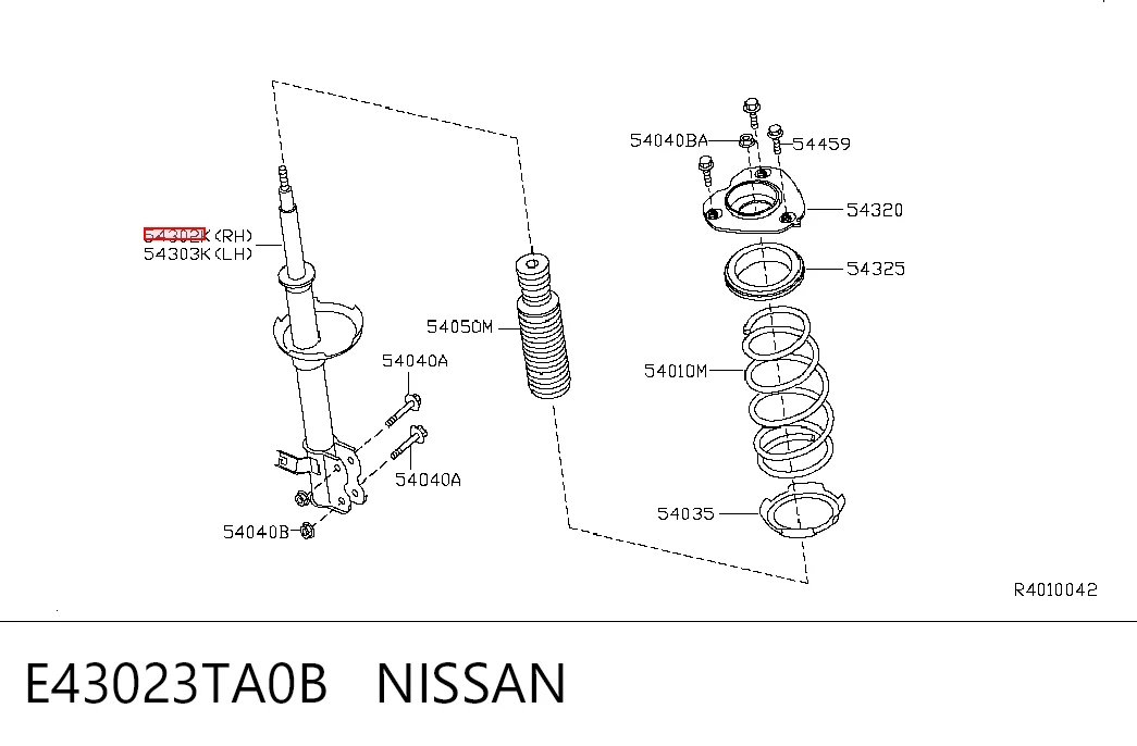 E43023TA0B Nissan/Infiniti