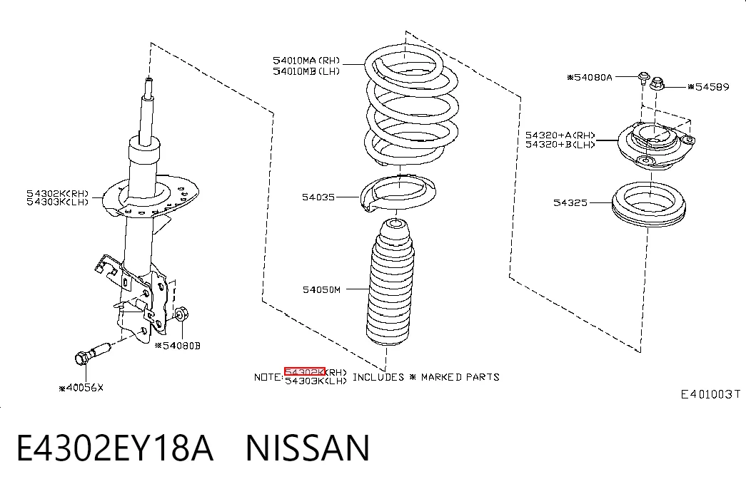 E4302EY18A Nissan/Infiniti