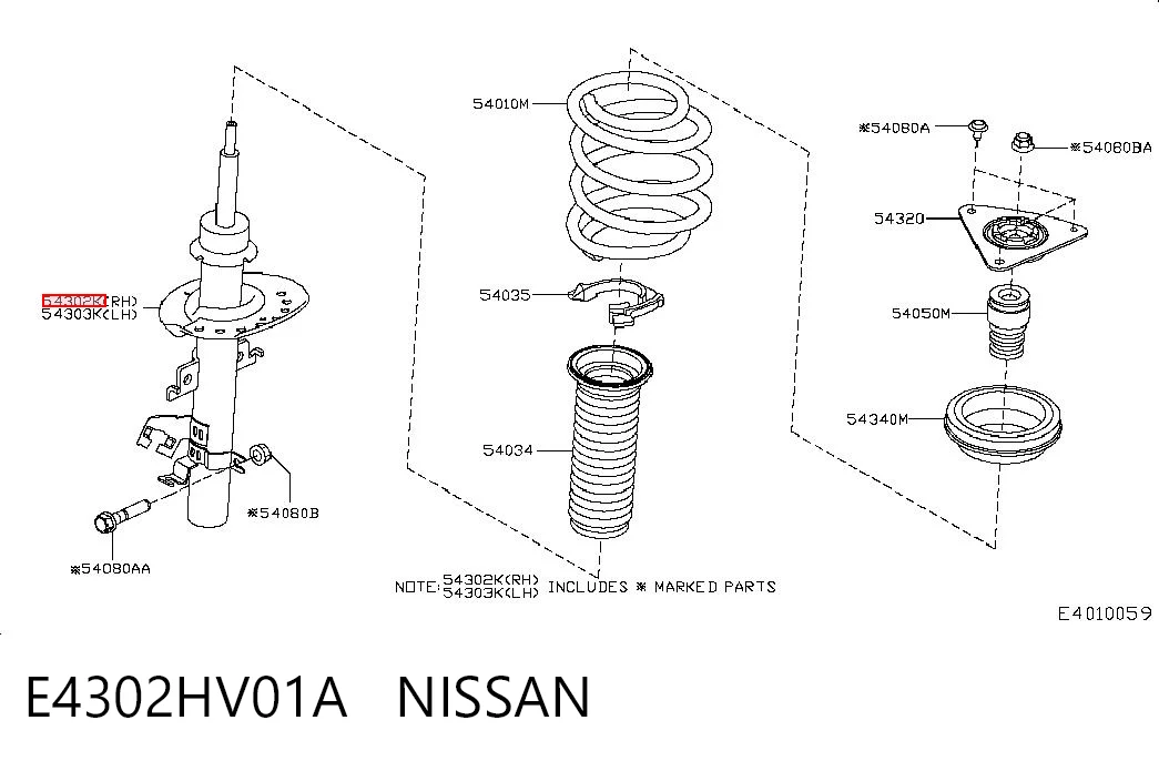 E4302HV01A Nissan/Infiniti