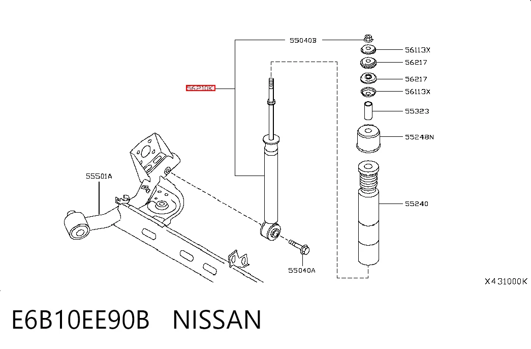 E6B10EE90B Nissan/Infiniti