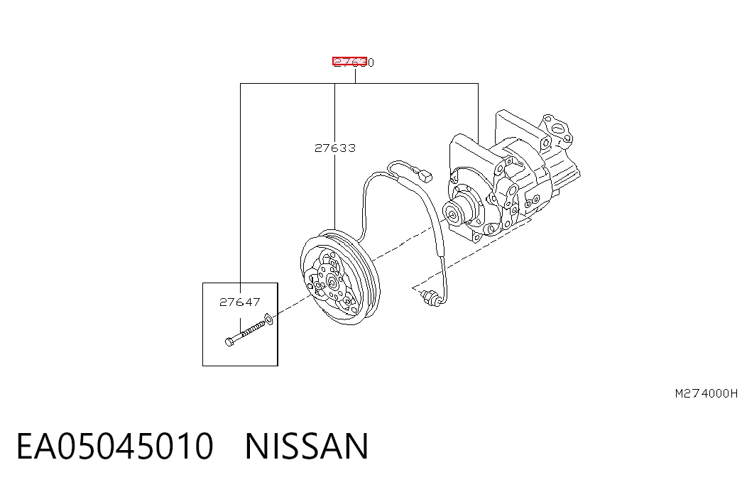 926007M500 VAG Compresor climatizador