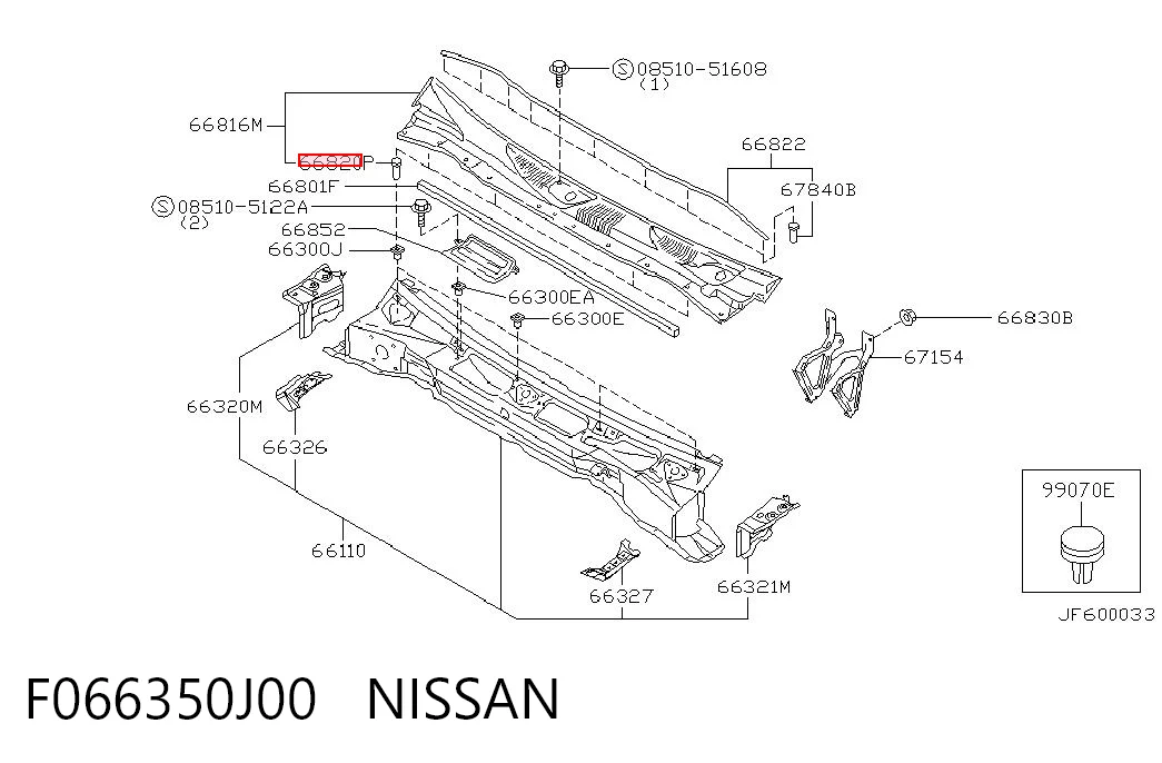 F066350J00 Nissan/Infiniti