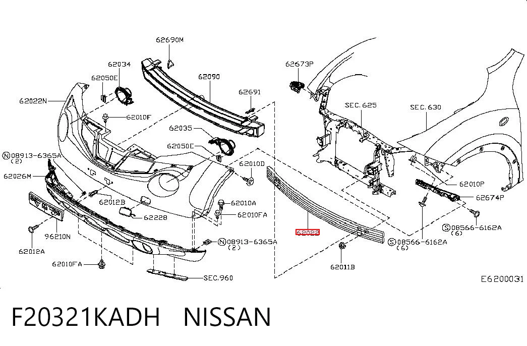 F20321KADH Nissan/Infiniti