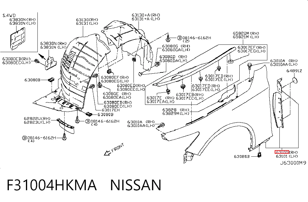 F31004HKMA Nissan/Infiniti