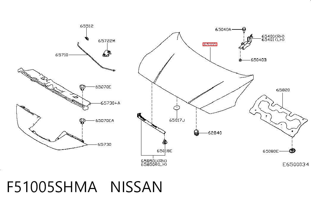 F51005SHMA Nissan/Infiniti