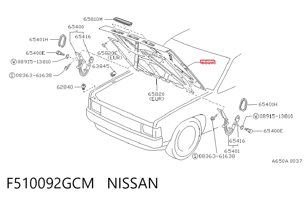 Comprar Capó Nissan Terrano I WD21