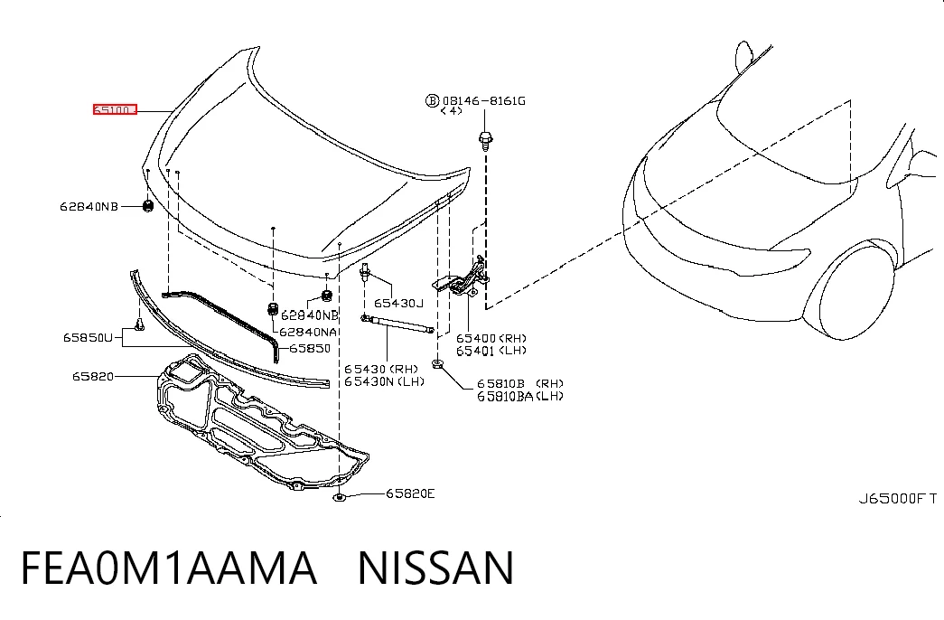 Comprar Capó Nissan Murano  Z51