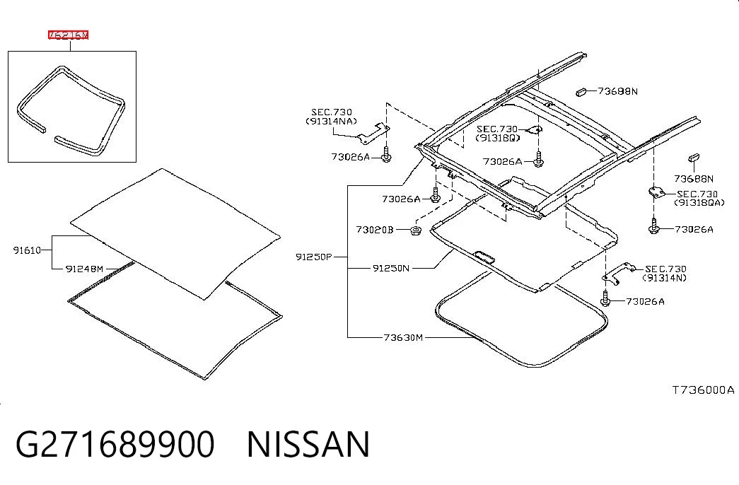 G271689900 Nissan/Infiniti