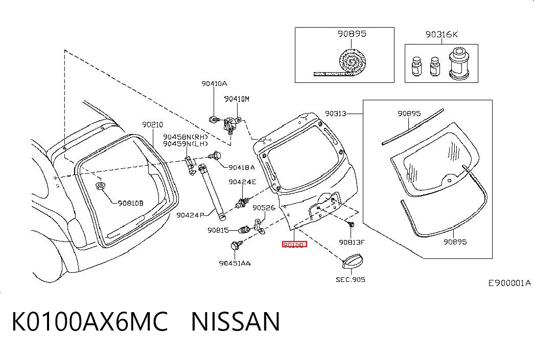 K0100AX6MC Nissan/Infiniti