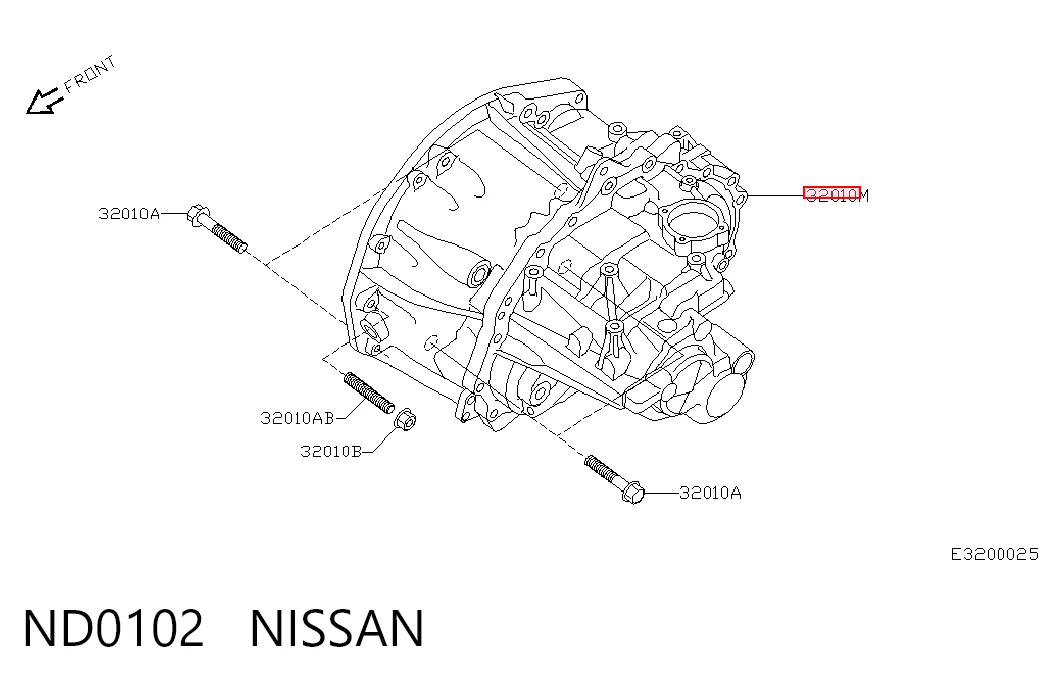 Transimisión manual para Nissan Primera  P12