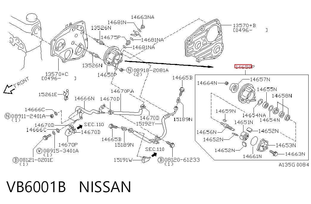 Depresor de freno  Nissan Primera  (P11)