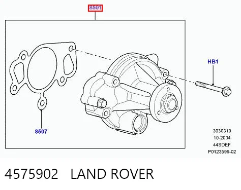 Motor de agua Mercedes C2A1206