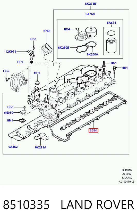Junta de balancínes para BMW 3  E46
