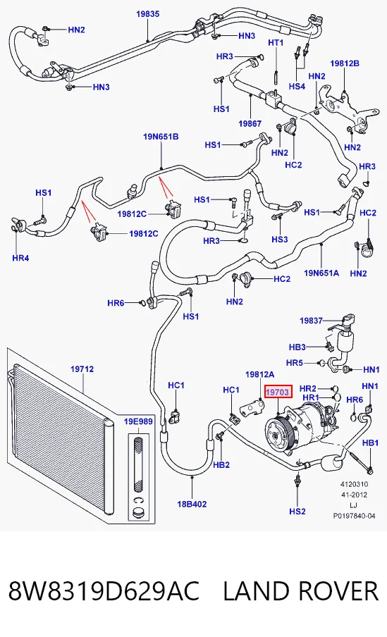 Comprar Compresor de aire acondicionado Land Rover Range Rover III L322