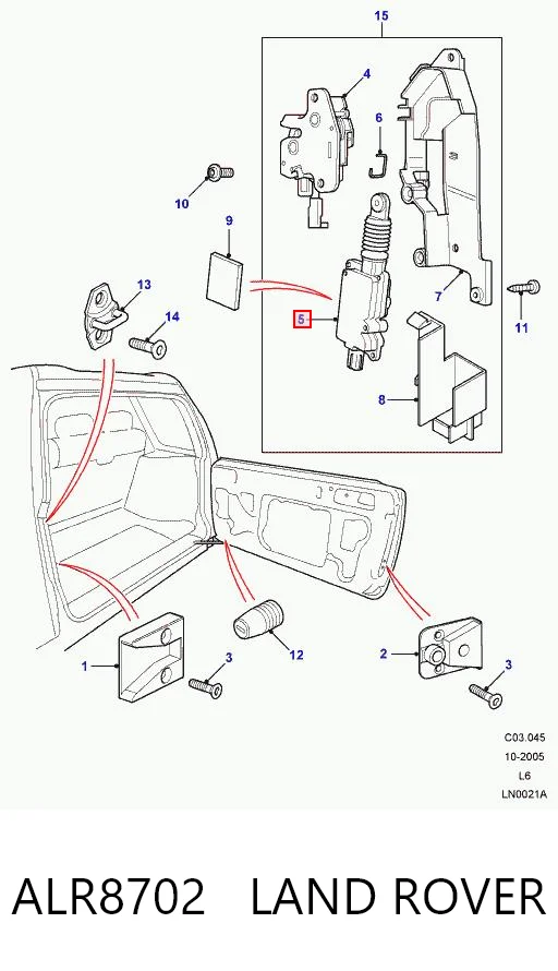 ALR8702 Land Rover 