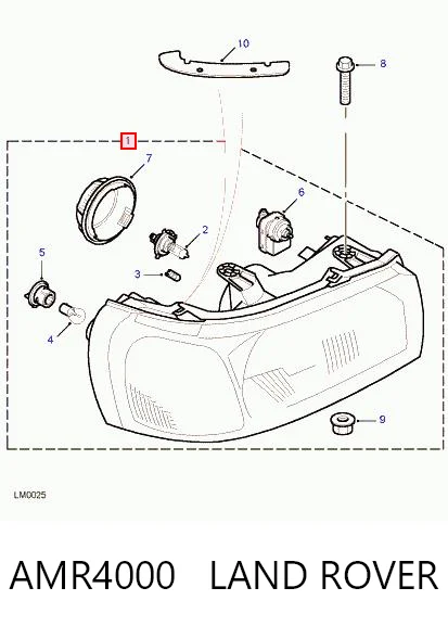 Faros para Land Rover Freelander I L314