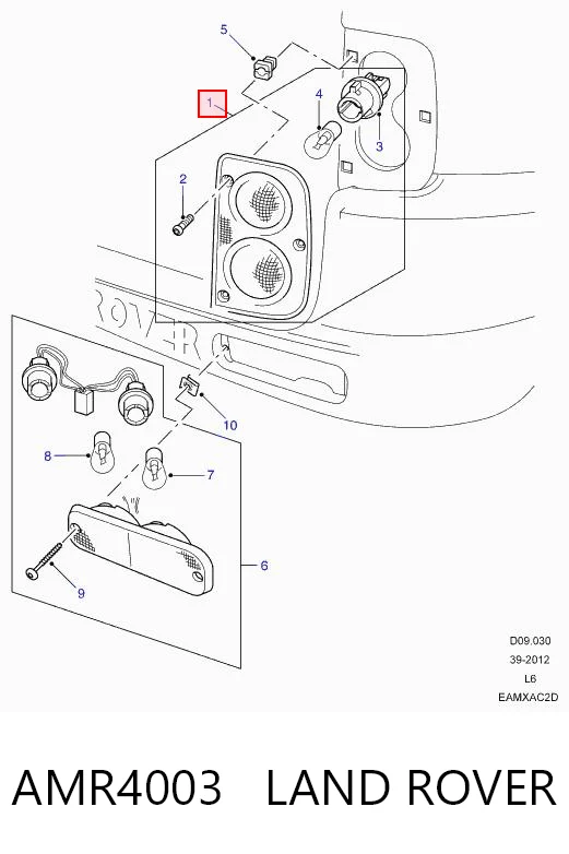Comprar Piloto trasero derecho Land Rover Freelander I L314 a bajo precio