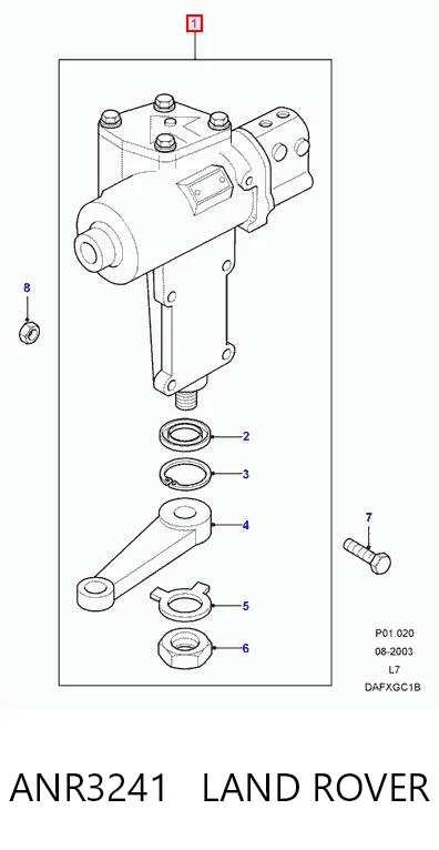 Comprar Caja de dirección Land Rover Range Rover II LP, P38A a bajo precio