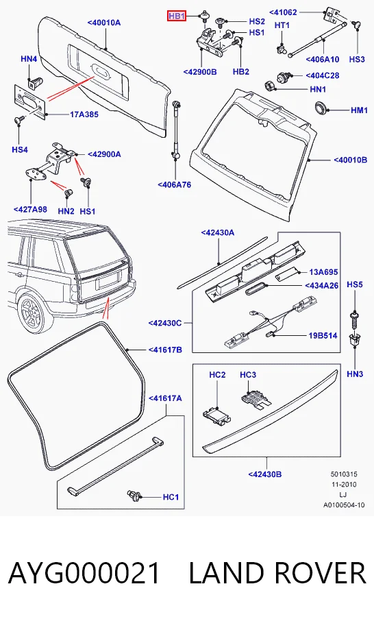 AYG000021 Land Rover