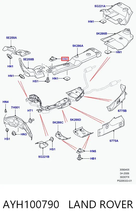 AYH100790 Land Rover